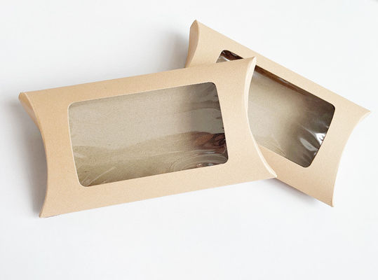 Gepersonaliseerd logo drukken Kraft kussen cadeaubon voor snoep snack juwelen accessoires