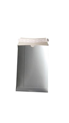 Biologisch afbreekbare zak van wit bekleed karton met op maat gedrukt