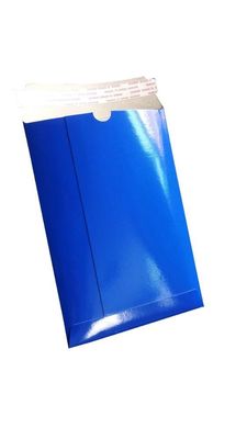 Biologisch afbreekbare zak van wit bekleed karton met op maat gedrukt