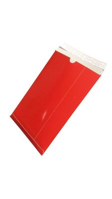 Biologisch afbreekbare zak van wit bekleed karton met op maat gedrukt