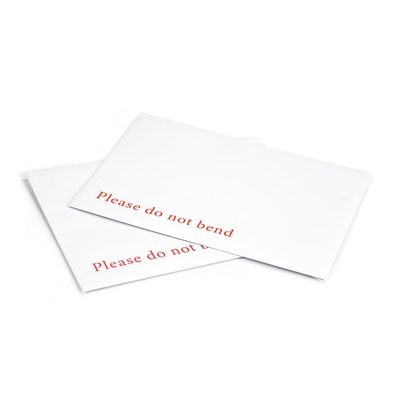 Beschermende verpakking Gepersonaliseerde zak envelop met Kraft Ace papier en grijs karton achterkant