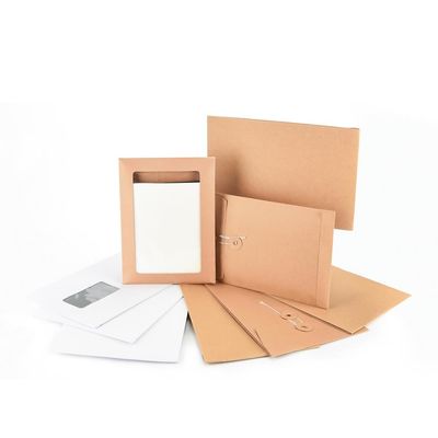 120 gram Kraftpapier Pocket Style Gusset Envelope voor express verpakken