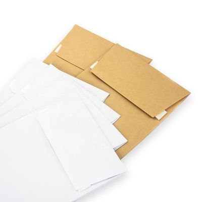 Express verpakking Kraftpapier V Bottom Gusset Seam gerecycled Custom Shipping Enveloppen