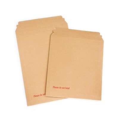 Bruine E-fluit golfkarton 3 laag mailer voor levering verpakking mailingbox