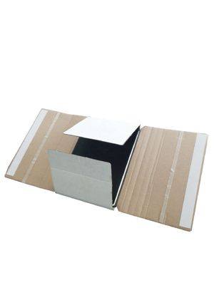 Boeken Verpakking Mailer met E-Fluet Board Recycleerbaar Cross Kraft gegolfd karton