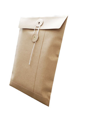 Kraftsnoer en wasmachine sluiting enveloppen voor vertrouwelijke correspondentie