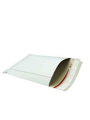 Rigid Board Envelope Packaging Mailer voor Custom Size met wit karton